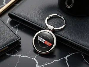 Chevrolet  Schlüsselanhänger Herren Stabil Metallisch Look